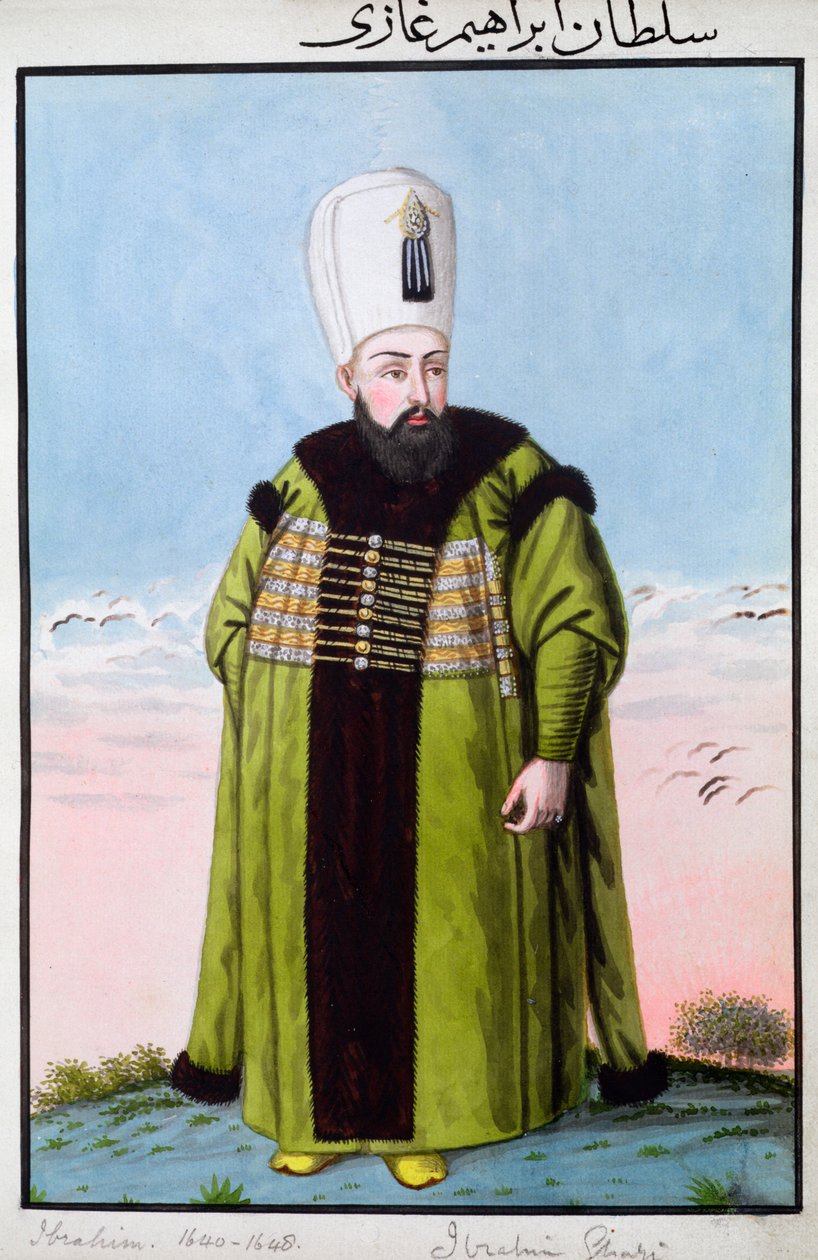 Ibrahim I, osmansk keiser, 1808 av John Young
