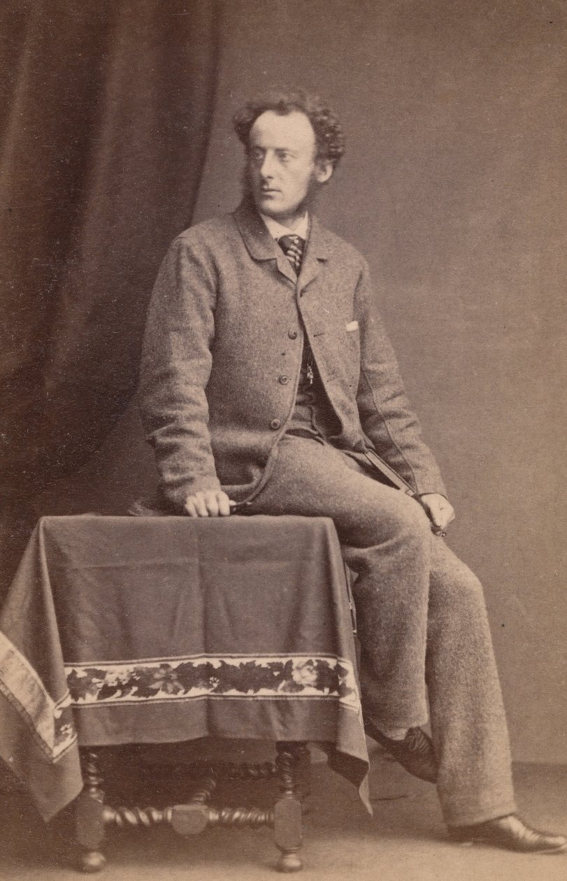 [John Everett Millais], 1860-tallet. av John and Charles Watkins