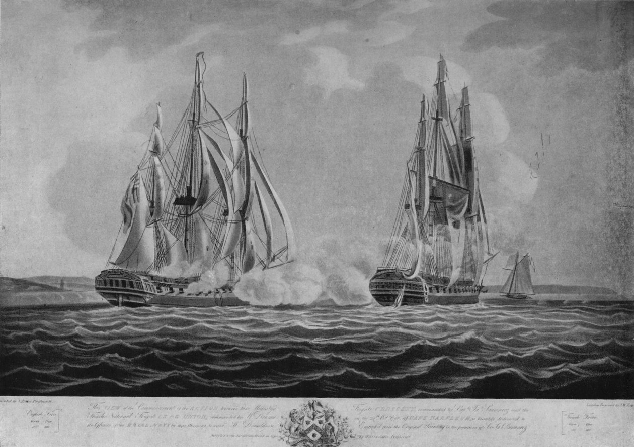 Fangst av gjenforeningen, c1794 av John william Edy