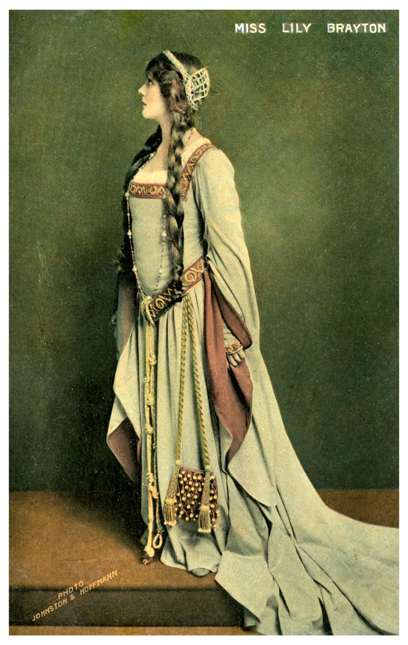 Lily Brayton , britisk skuespillerinne, ca 1900-1919. av Johnston and Hoffman