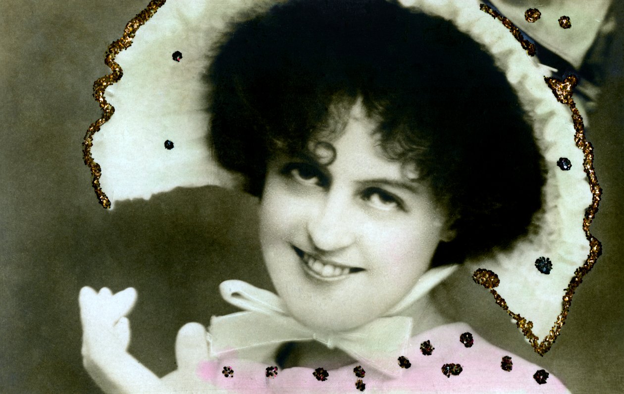 Marie Studholme 1875-1930, engelsk skuespillerinne, 1906. av Johnston and Hoffman