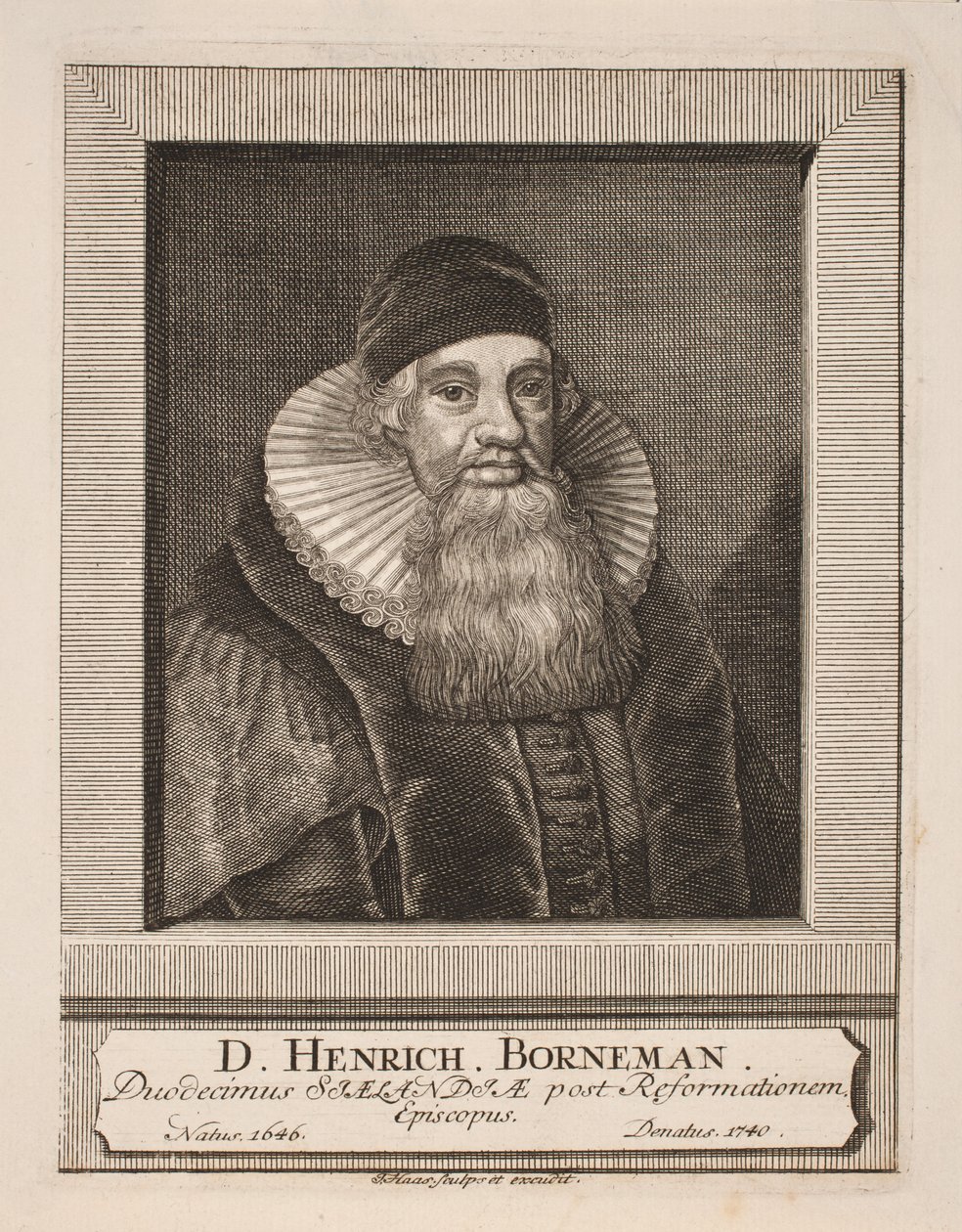 Biskop Henrik Bornemann av Jonas Haas
