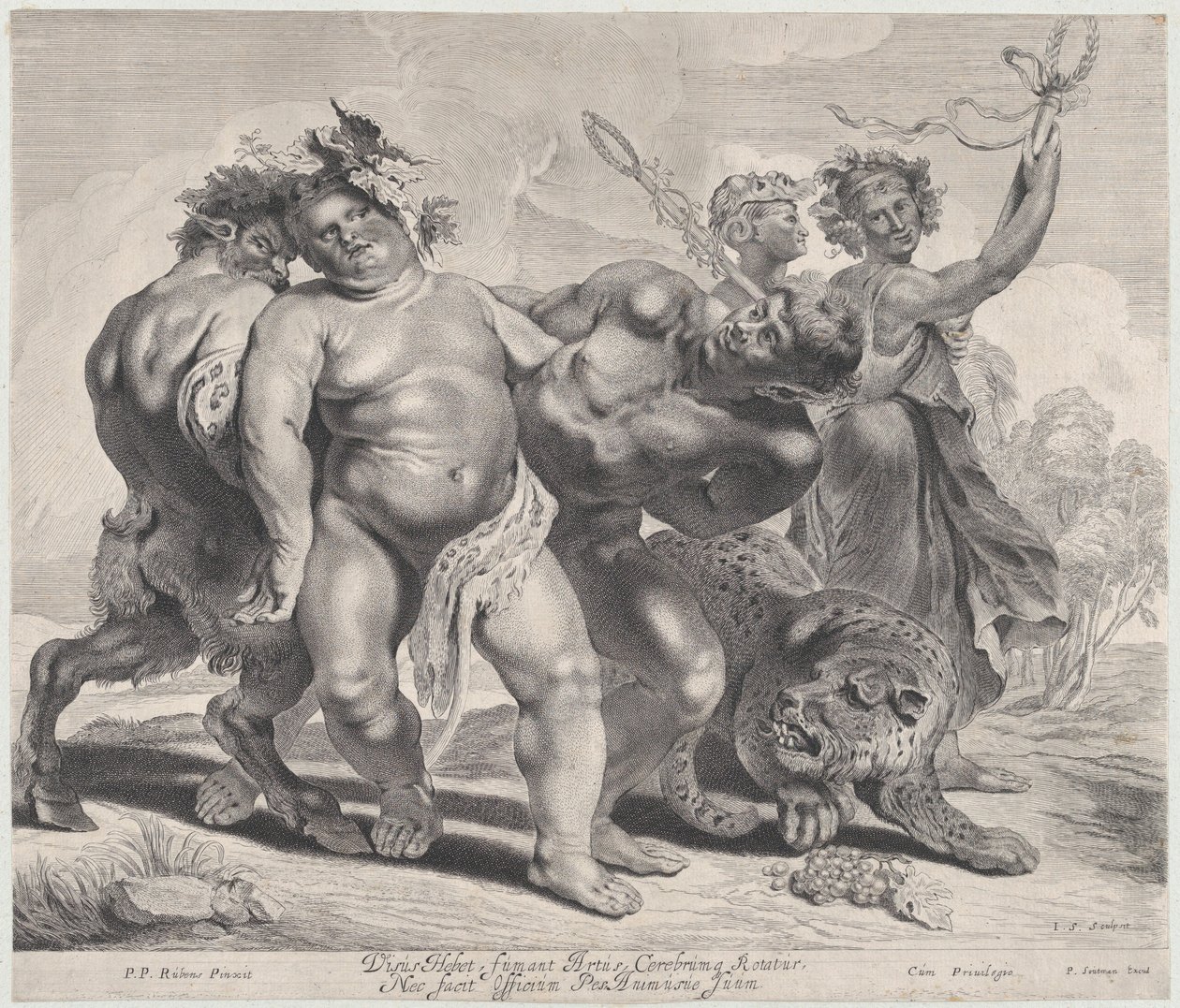 Beruselse av Bacchus, 1630-57., 1630-57. av Jonas Suyderhoef