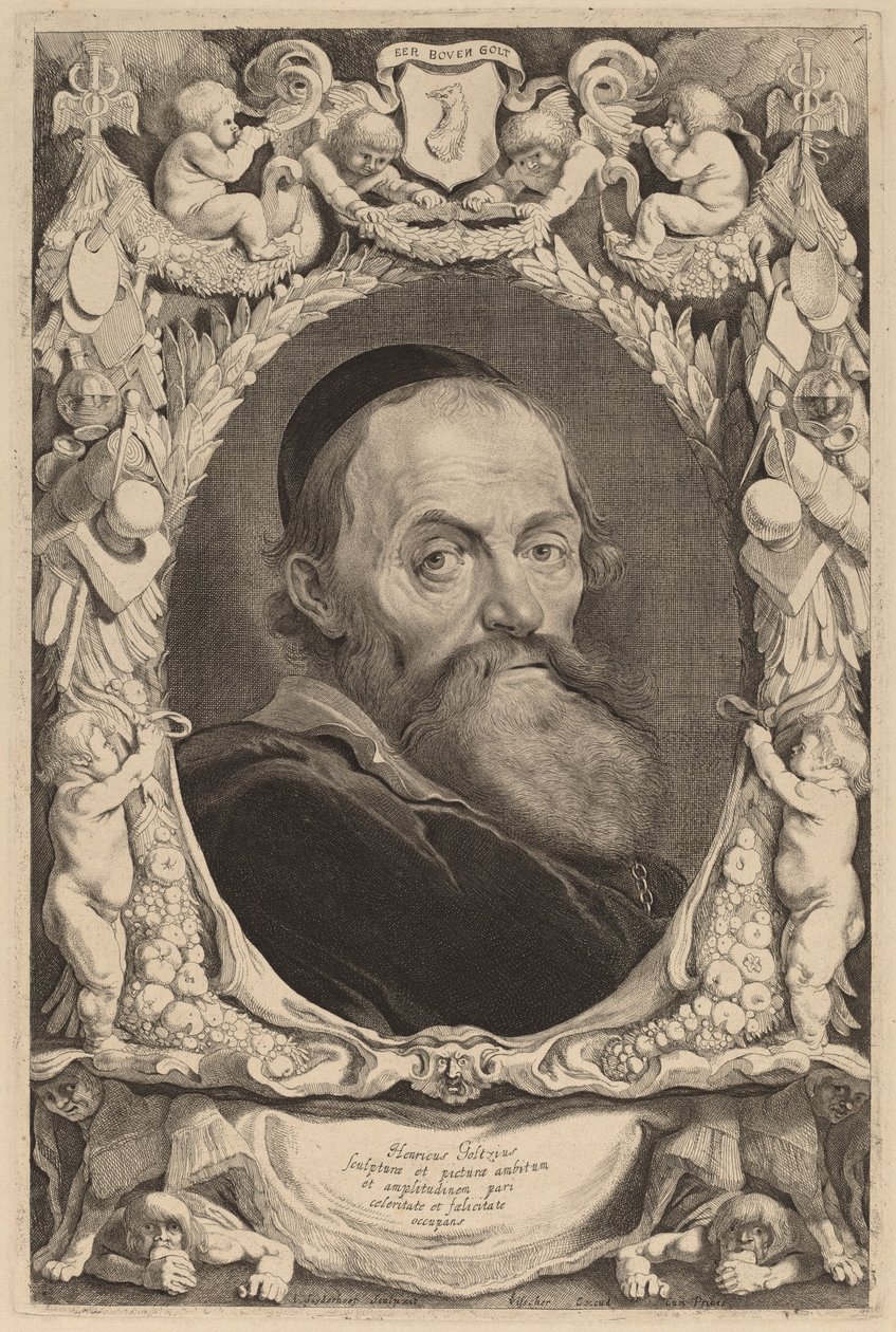 Hendrik Goltzius av Jonas Suyderhoff