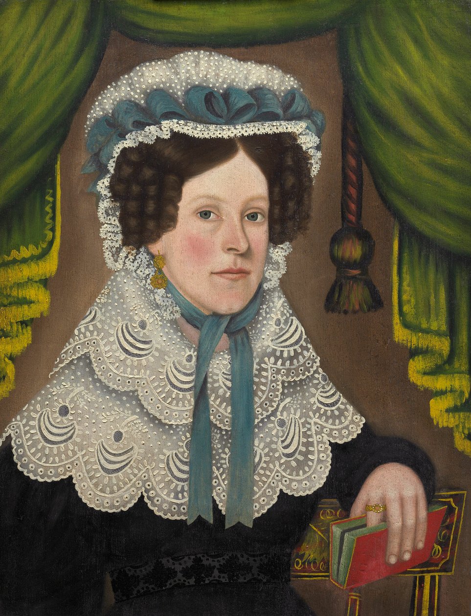 Kvinne med en bok, 182730. av Jonas Welch Holman