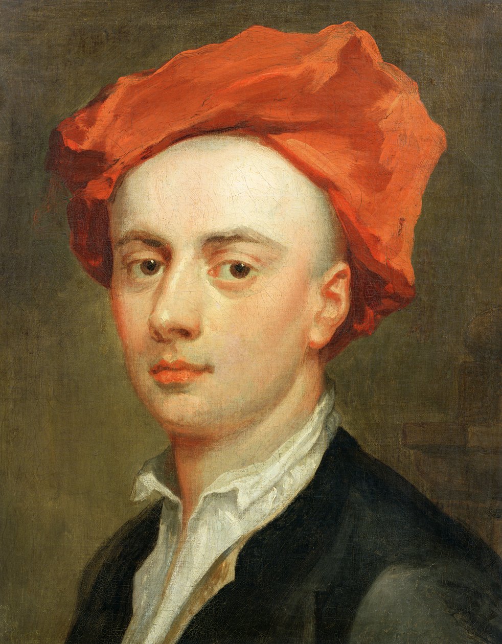 Portrett av John Gay (1685-1732), forfatter av The Beggar's Opera av Jonathan Richardson