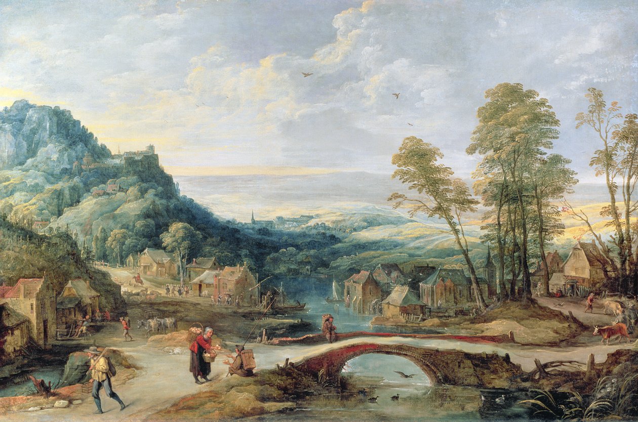 Landskap av Joos or Josse de Momper