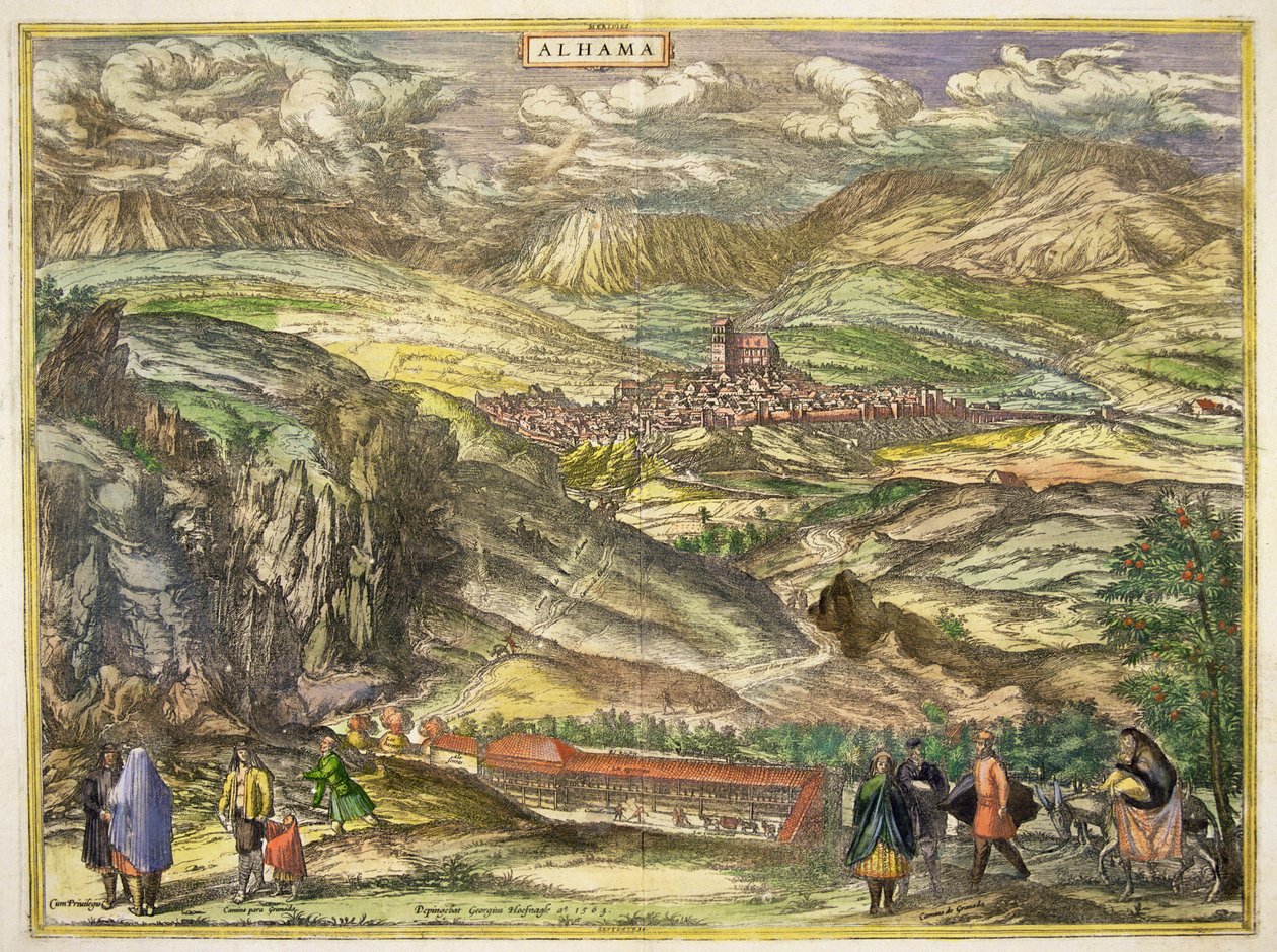 Utsikt over Alhama av Joris Hoefnagel