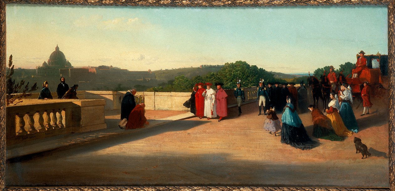 Promenade ved Pincio av Joris Ponse