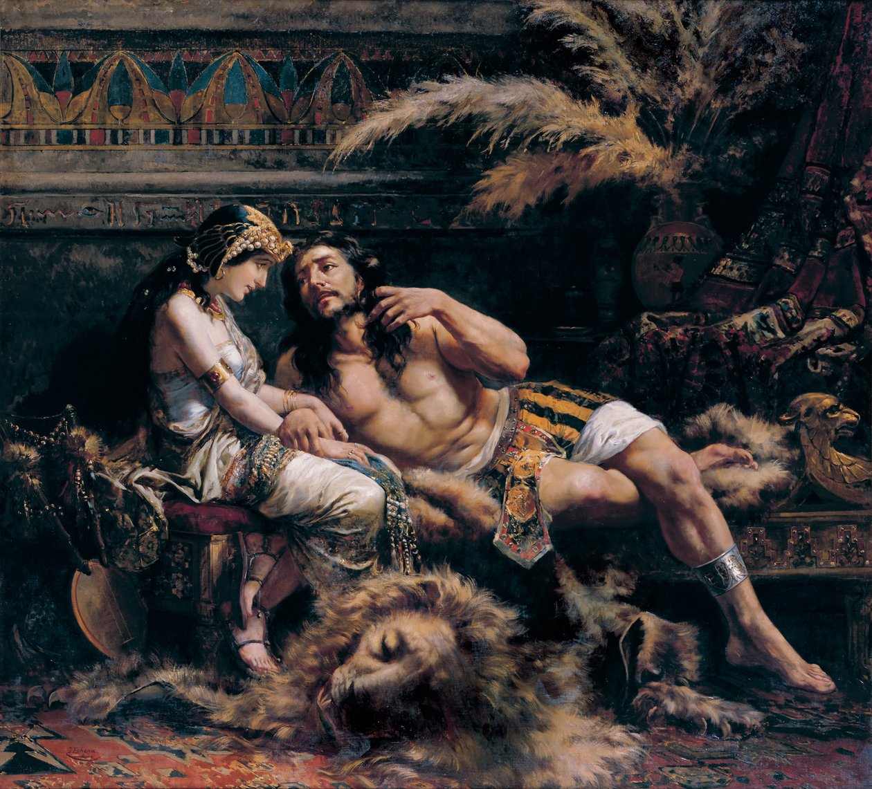 Samson og Delila av José de Echenagusía