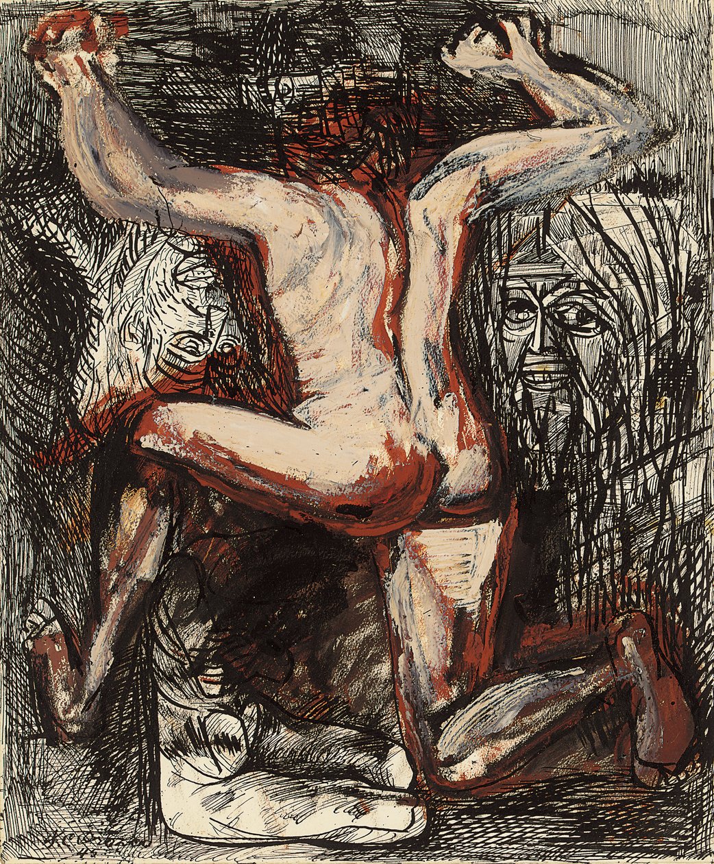Prometheus av José Clemente Orozco