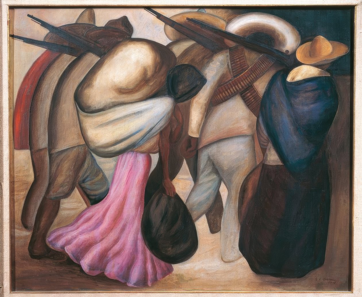 1900-talls soldat av José Clemente Orozco