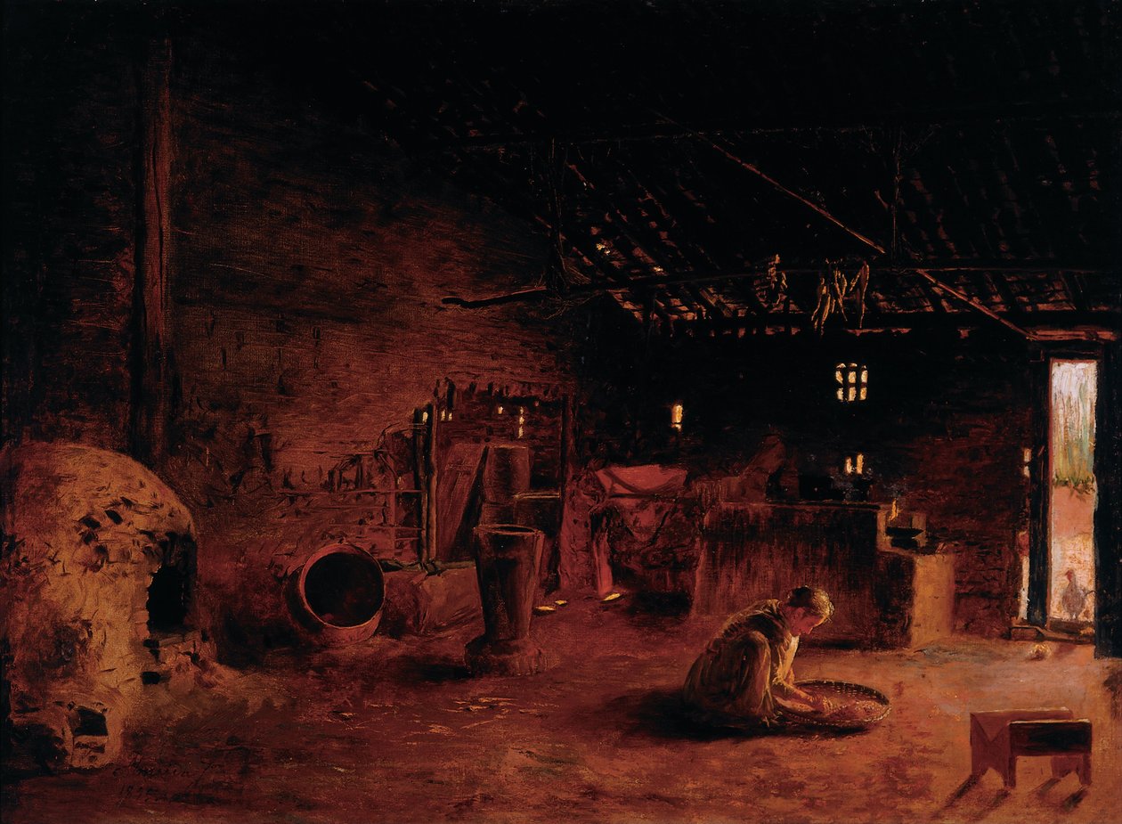 Country Kitchen av José Ferraz de Almeida Júnior