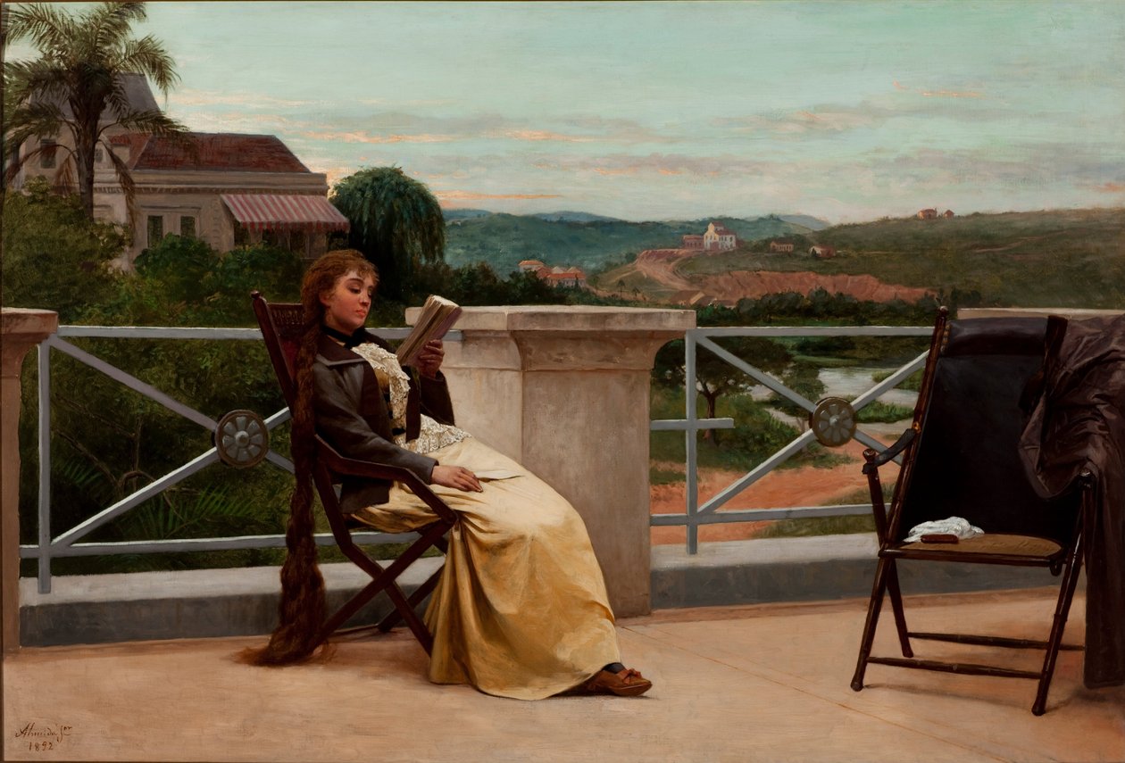 Lesning av José Ferraz de Almeida Júnior