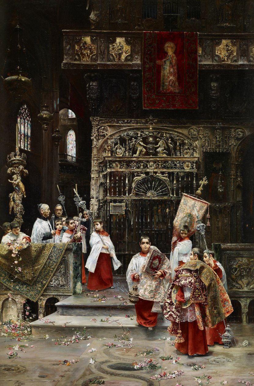 Kor Gutter av José Gallegos y Arnosa
