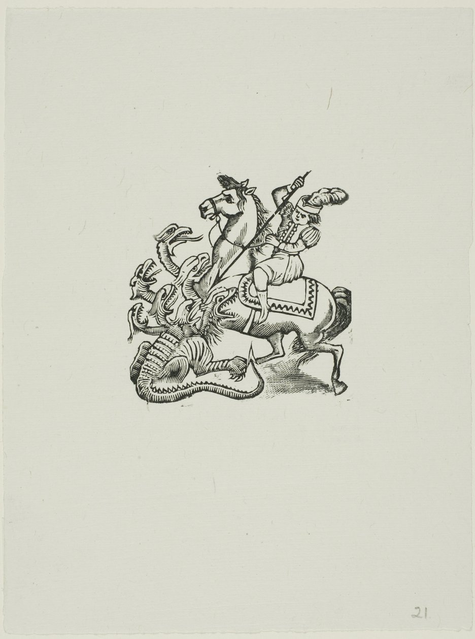 Saint George av José Guadalupe Posada