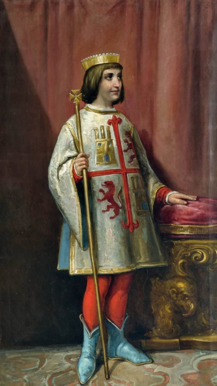 Henry I fra Castilla av Jose Maria Rodriguez de Losada