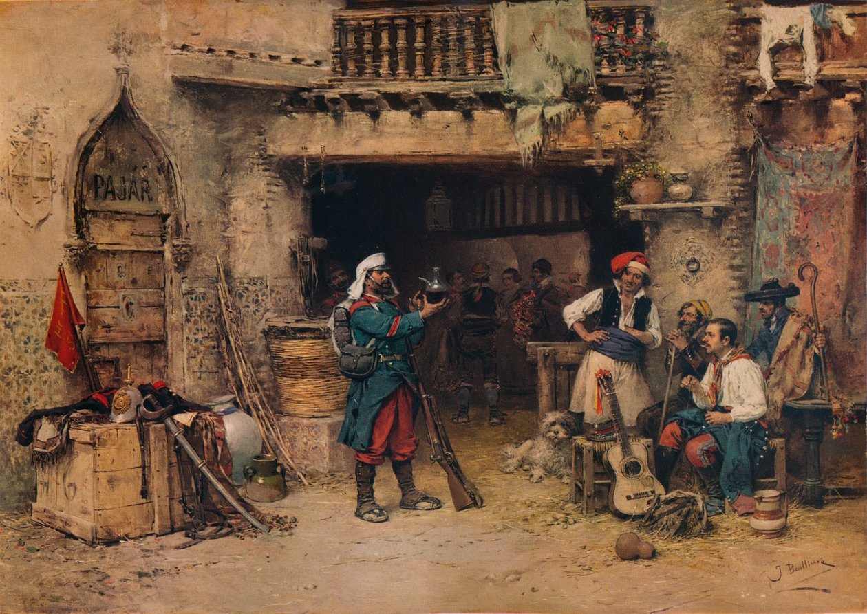 I vaktrommet, c1904, 1938 av Jose Benlliure y Gil