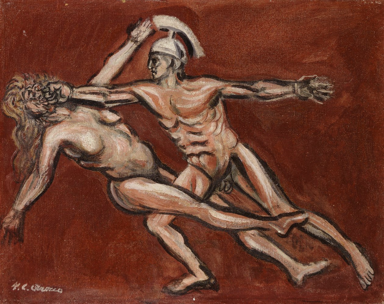 Uenighet av José Clemente Orozco