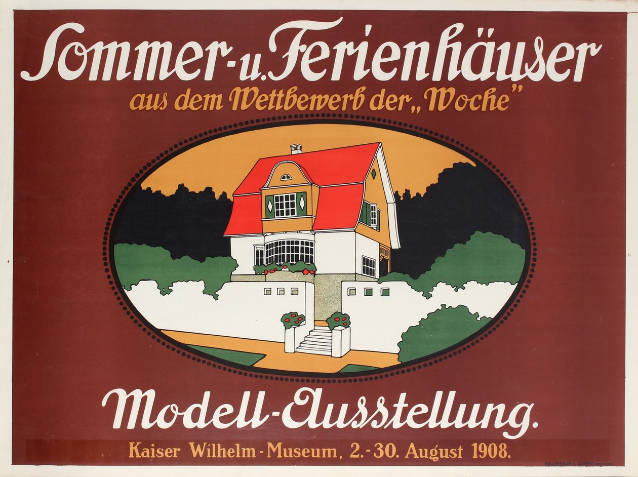 Sommer- & Ferienhauser, 1908. av Josef Bichlmeier