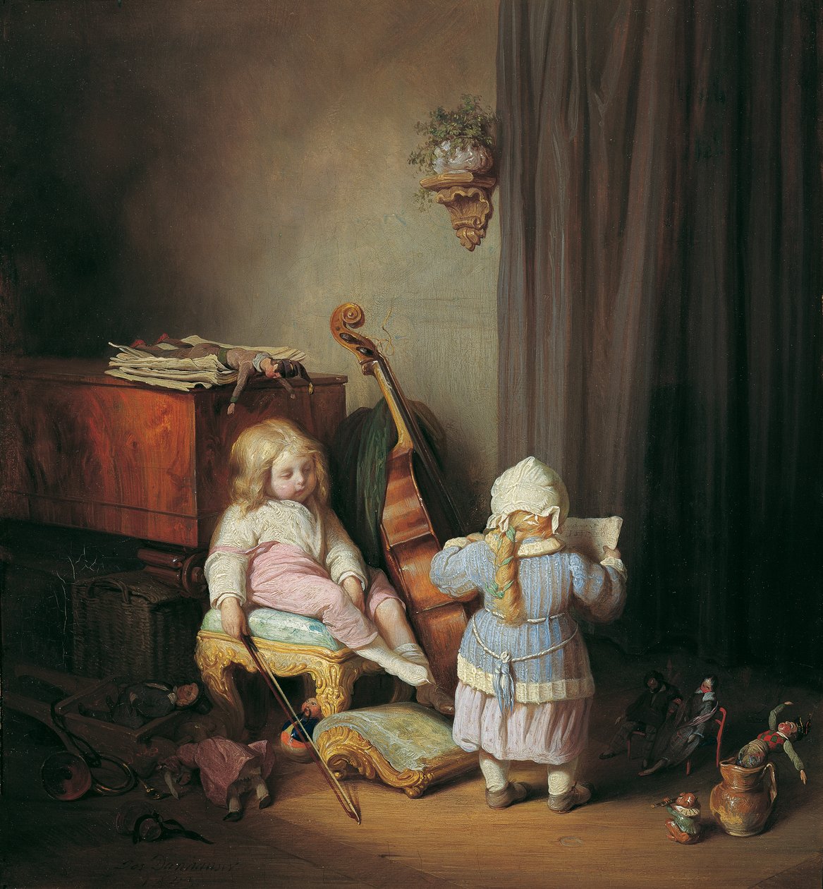 De små virtuosene av Josef Danhauser