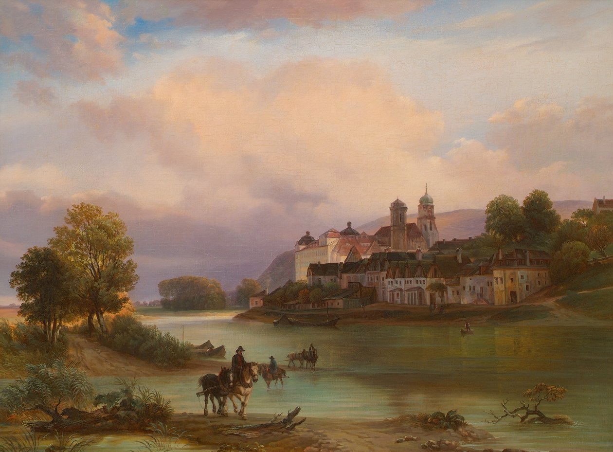 Klosterneuburg kloster av Josef Gerstmeyer