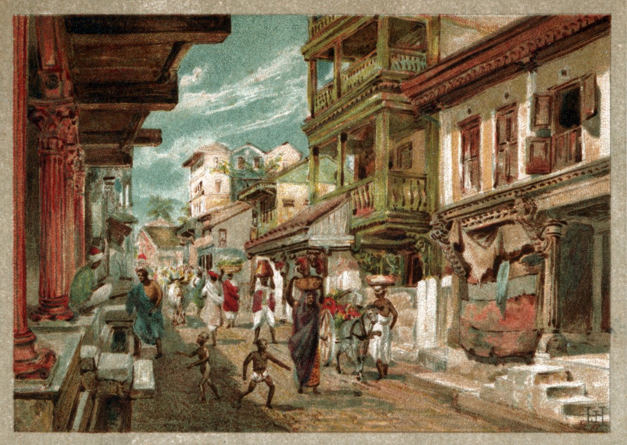 Gate i Mumbai av Josef Hoffman