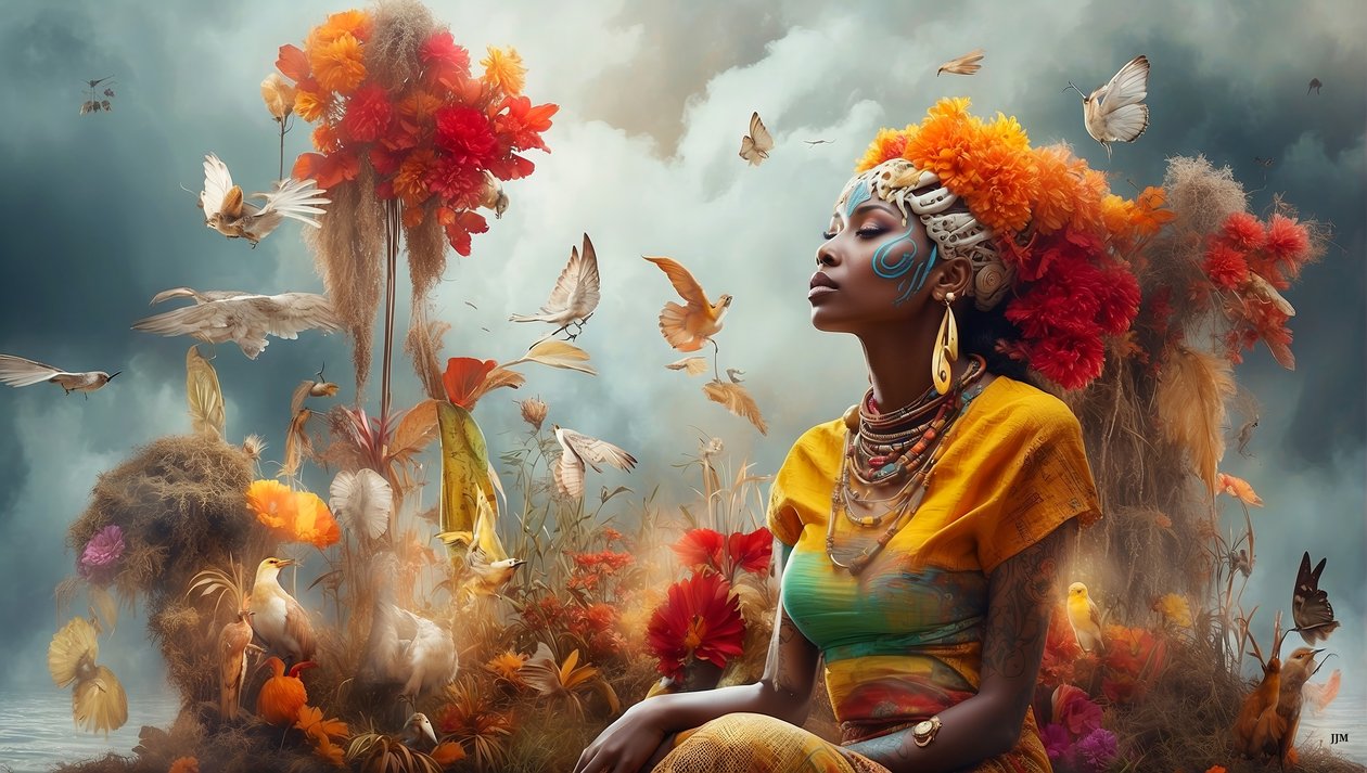 Dreamcore_dreamlike_scene-Aborigines_03 av Josef Johann Michel