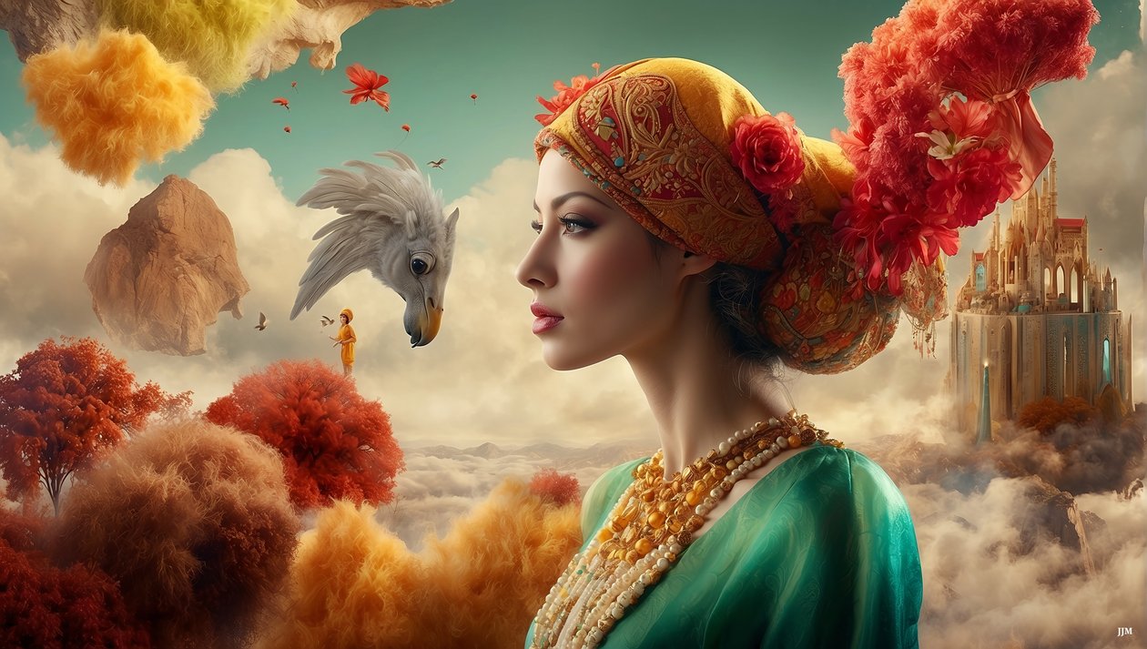 Dreamcore_dreamlike_scene-arabian_01 av Josef Johann Michel