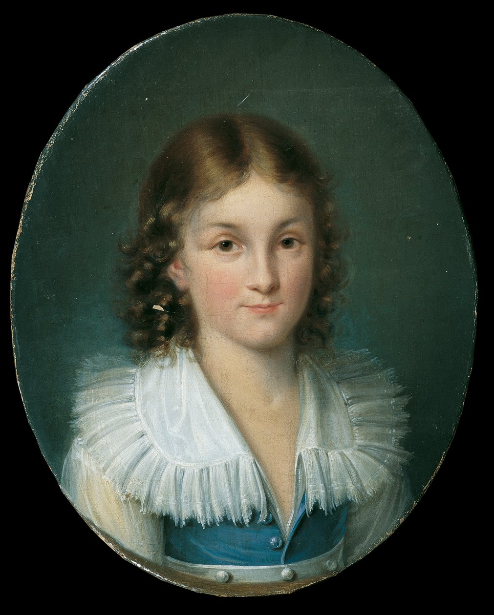 Kunstnerens far som barn av Josef Lambert Denk
