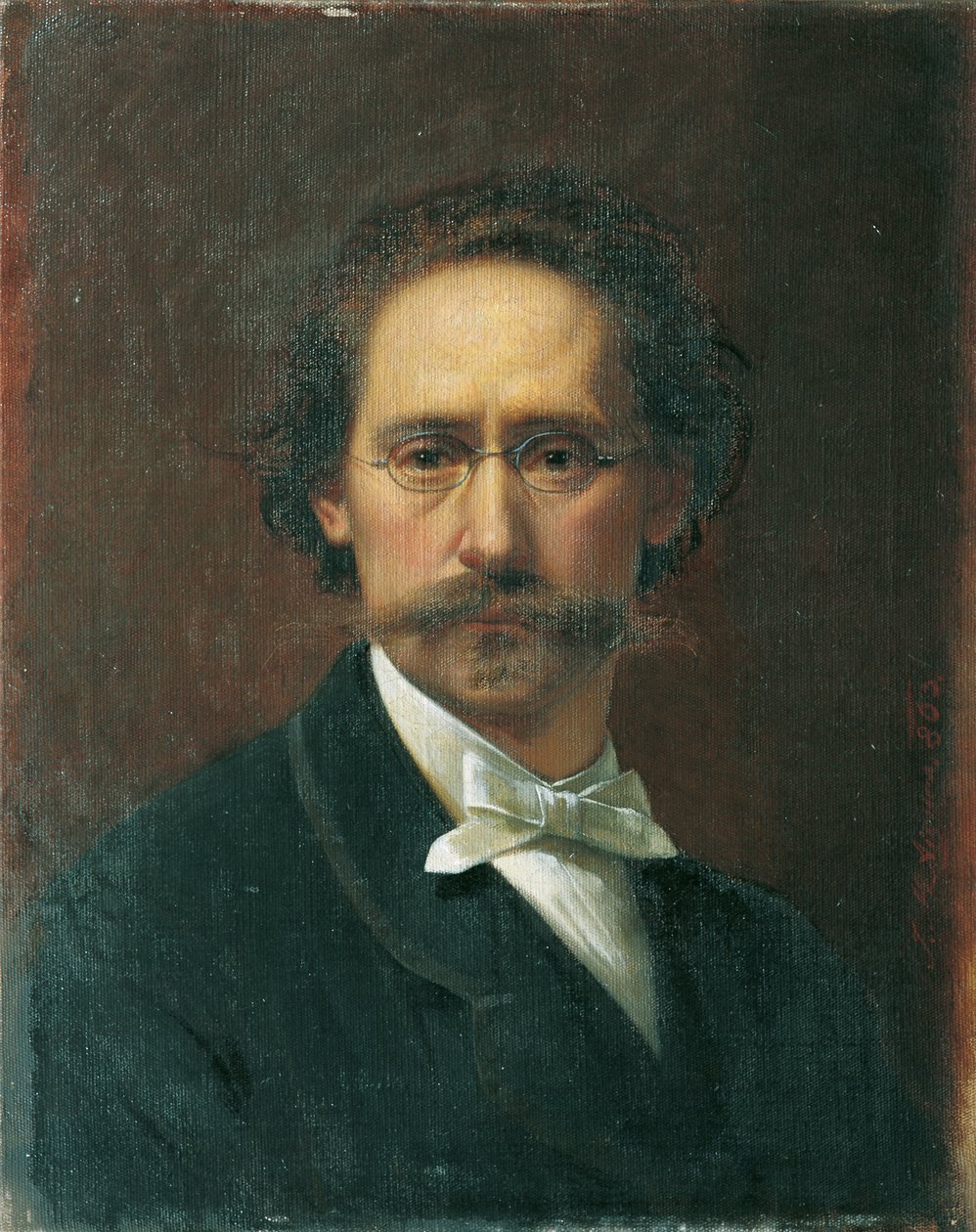 selvportrett av Josef Matthäus Aigner