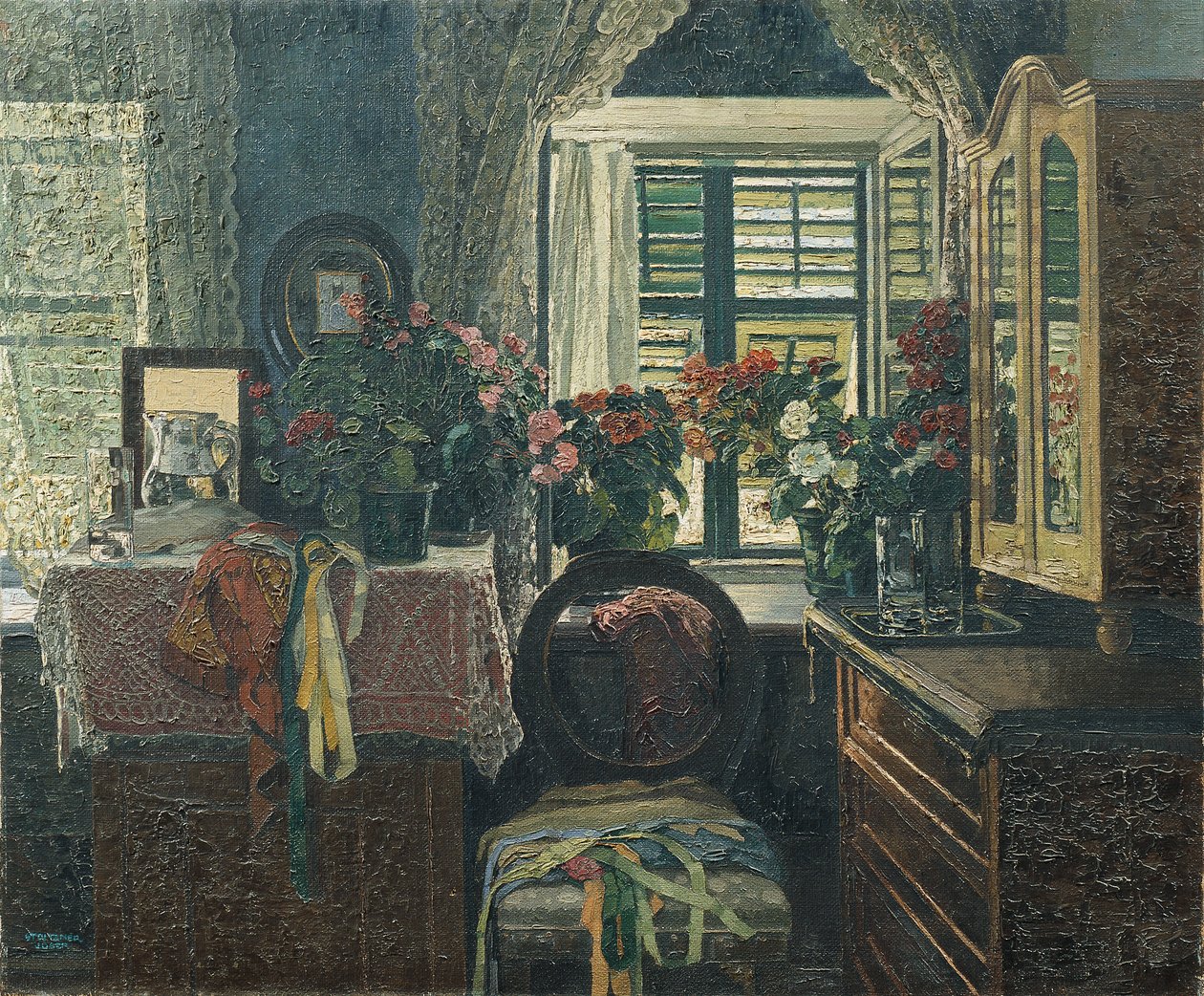 Interiør av Josef Stoitzner
