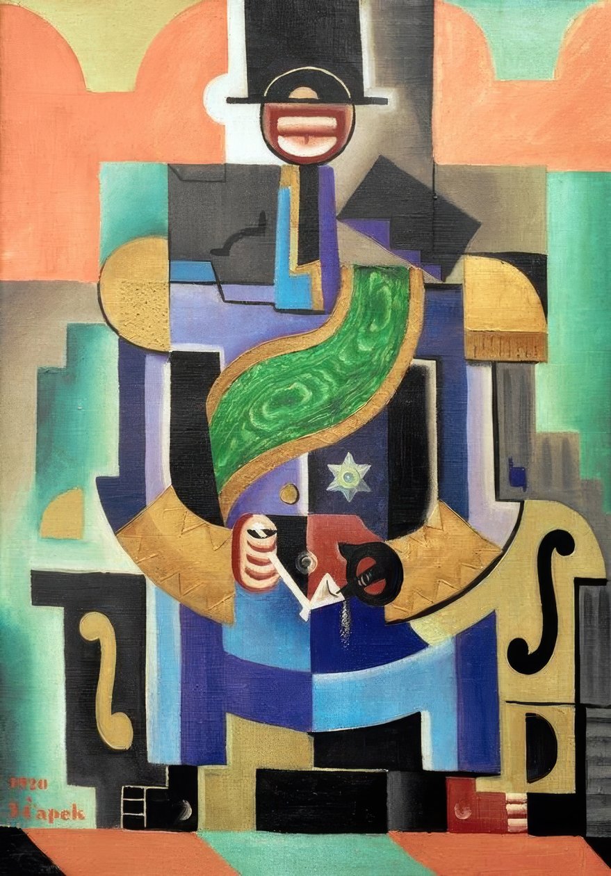 Negerkönig av Josef Čapek