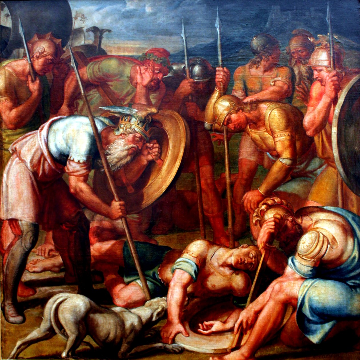 Oscars død (fra The Poems of Ossian) av Joseph Anton Koch