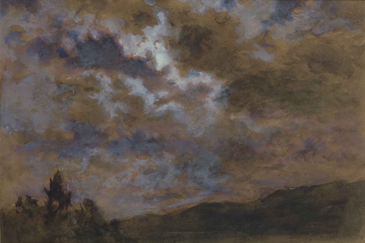 En mørkere himmel av Joseph Severn