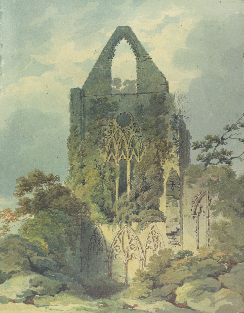 Tintern Abbey av Joseph Clarendon Smith