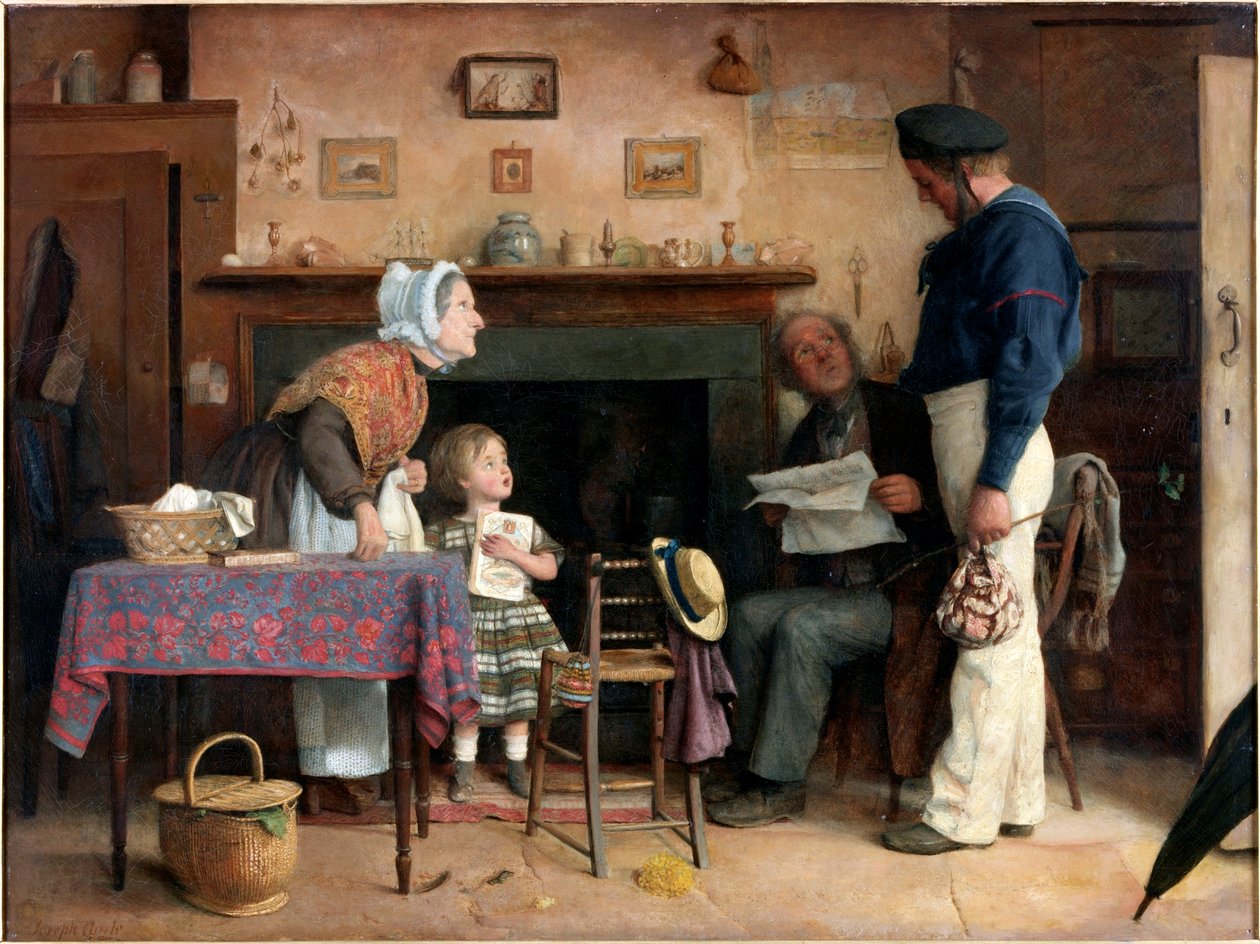 The Return of the Runaway, ca. 1862 av Joseph Clark