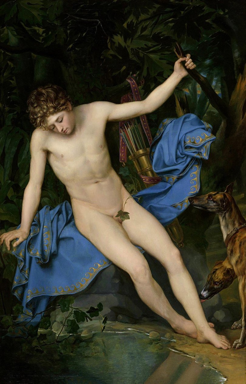 Narcissus av Joseph Dionysius Odevaere