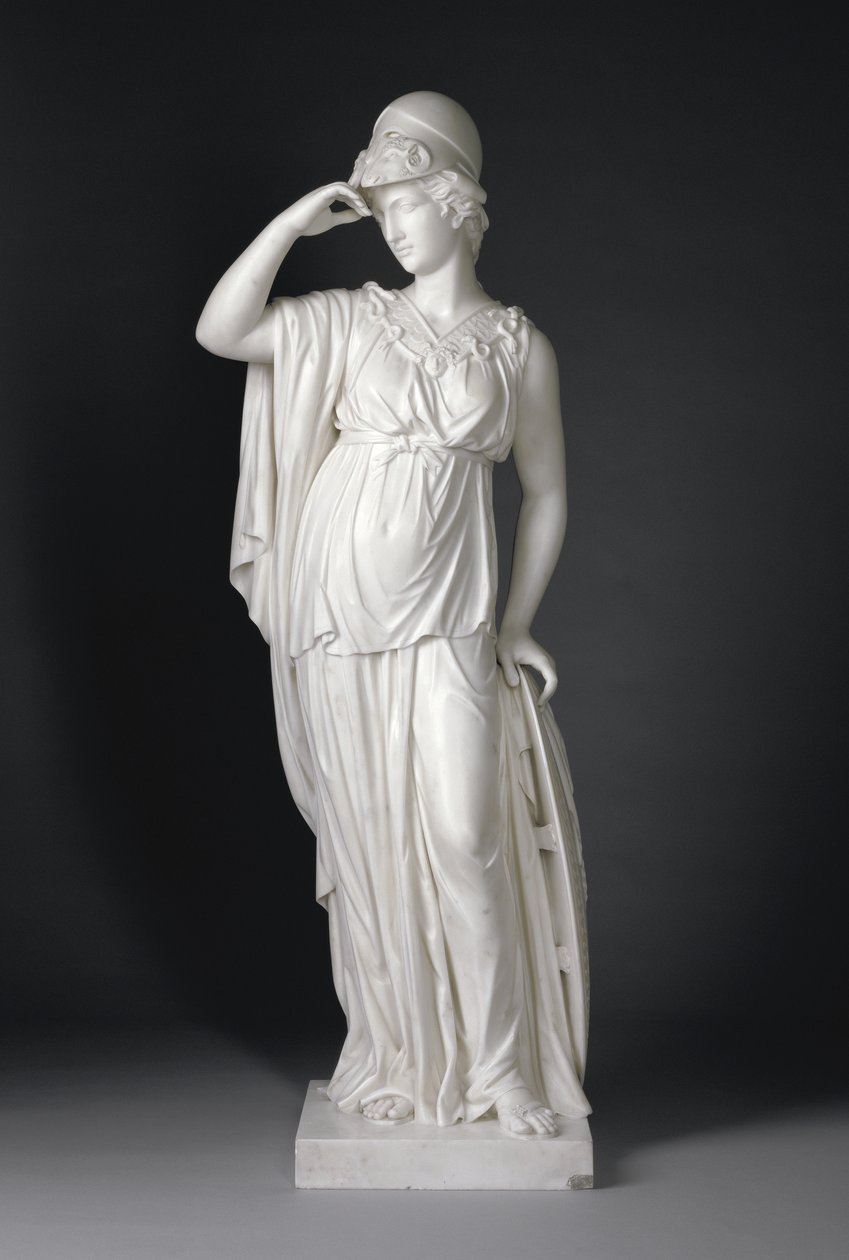 Minerva, 1775 (marmor) av Joseph Francis Nollekens