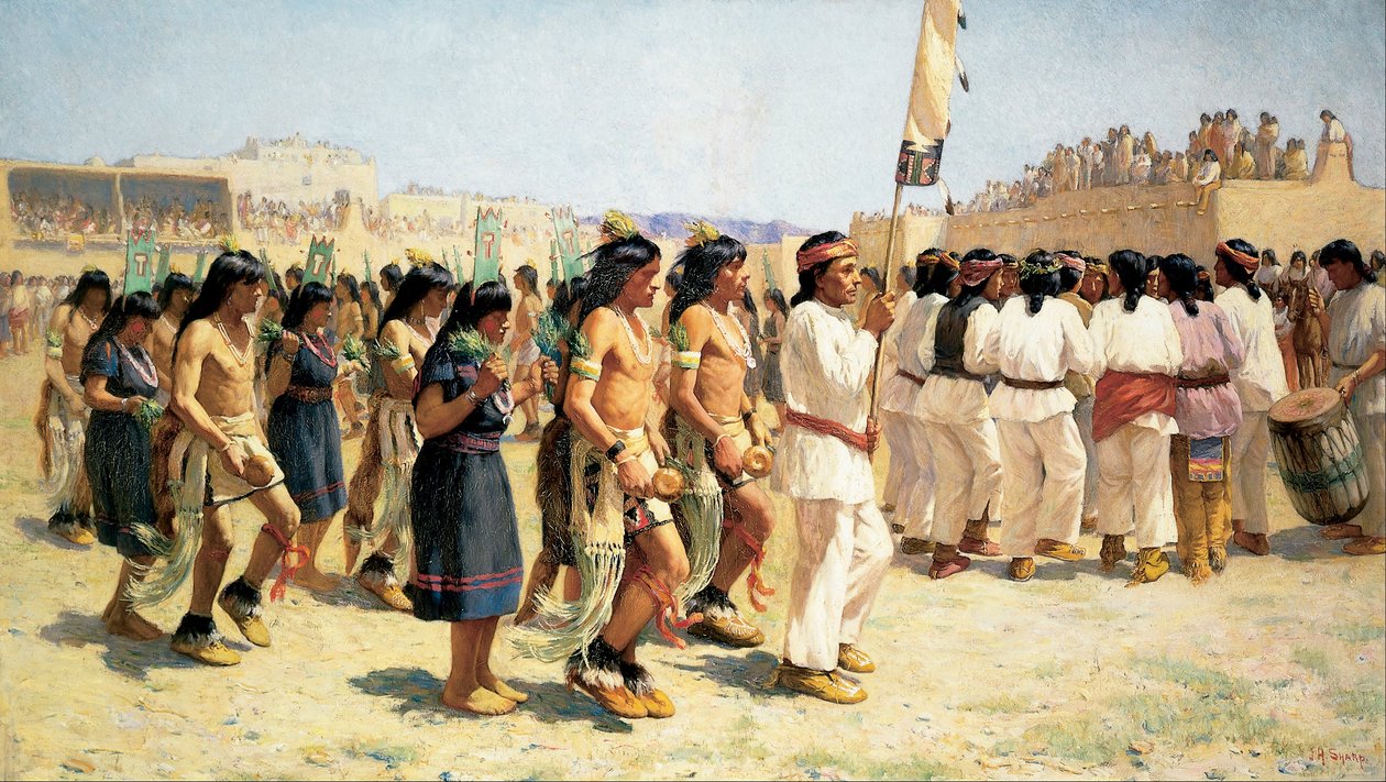 Høstdansen av Joseph Henry Sharp