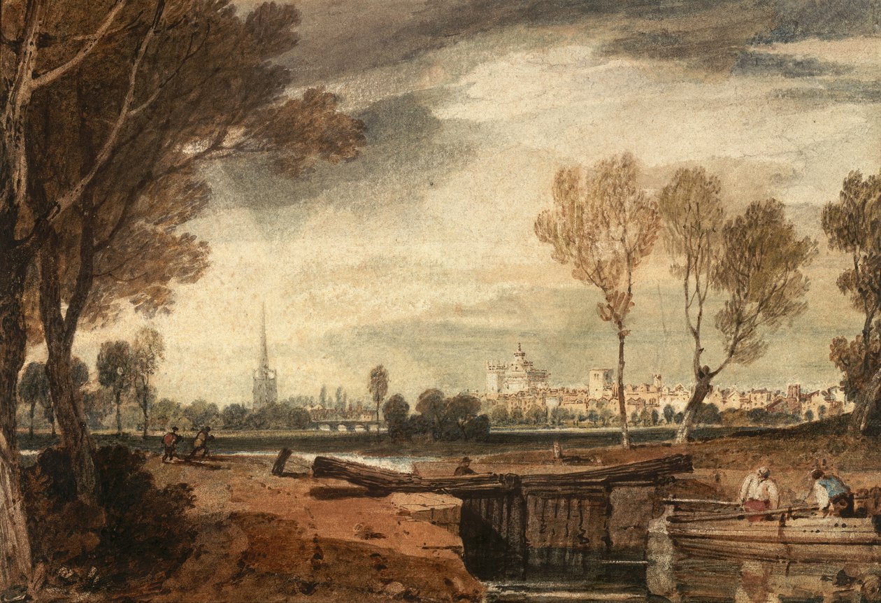 Abingdon, Oxfordshire, ca. 1805 av Joseph Mallord William Turner