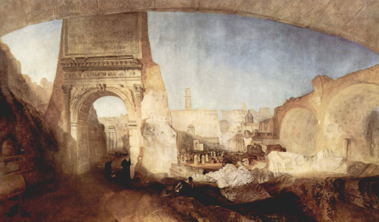 Chateau de St. Michael, Bonneville, Savoy av Joseph Mallord William Turner