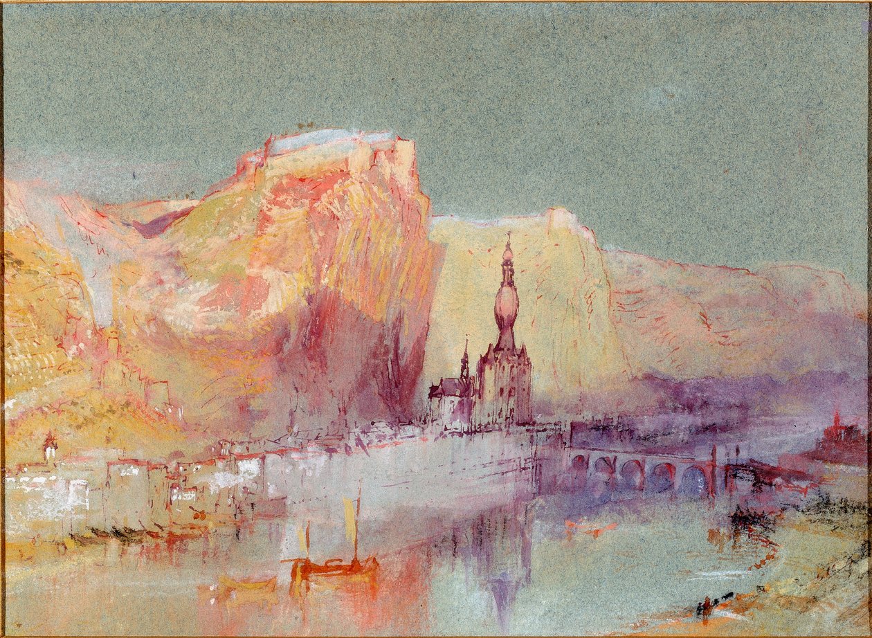 Dinant sur Meuse (kroppsfarge) av Joseph Mallord William Turner