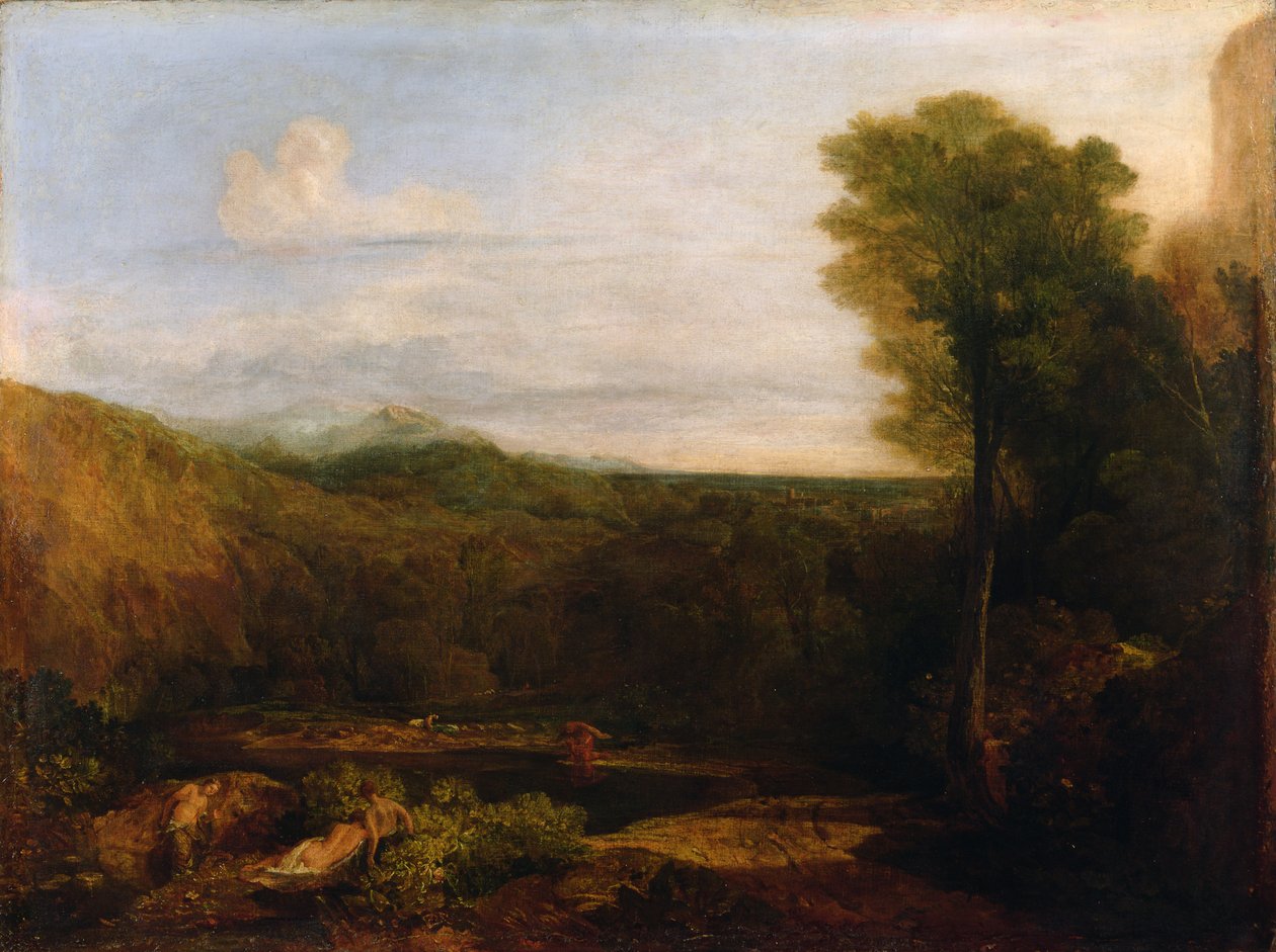 Ekko og Narcissus, ca. 1804 av Joseph Mallord William Turner