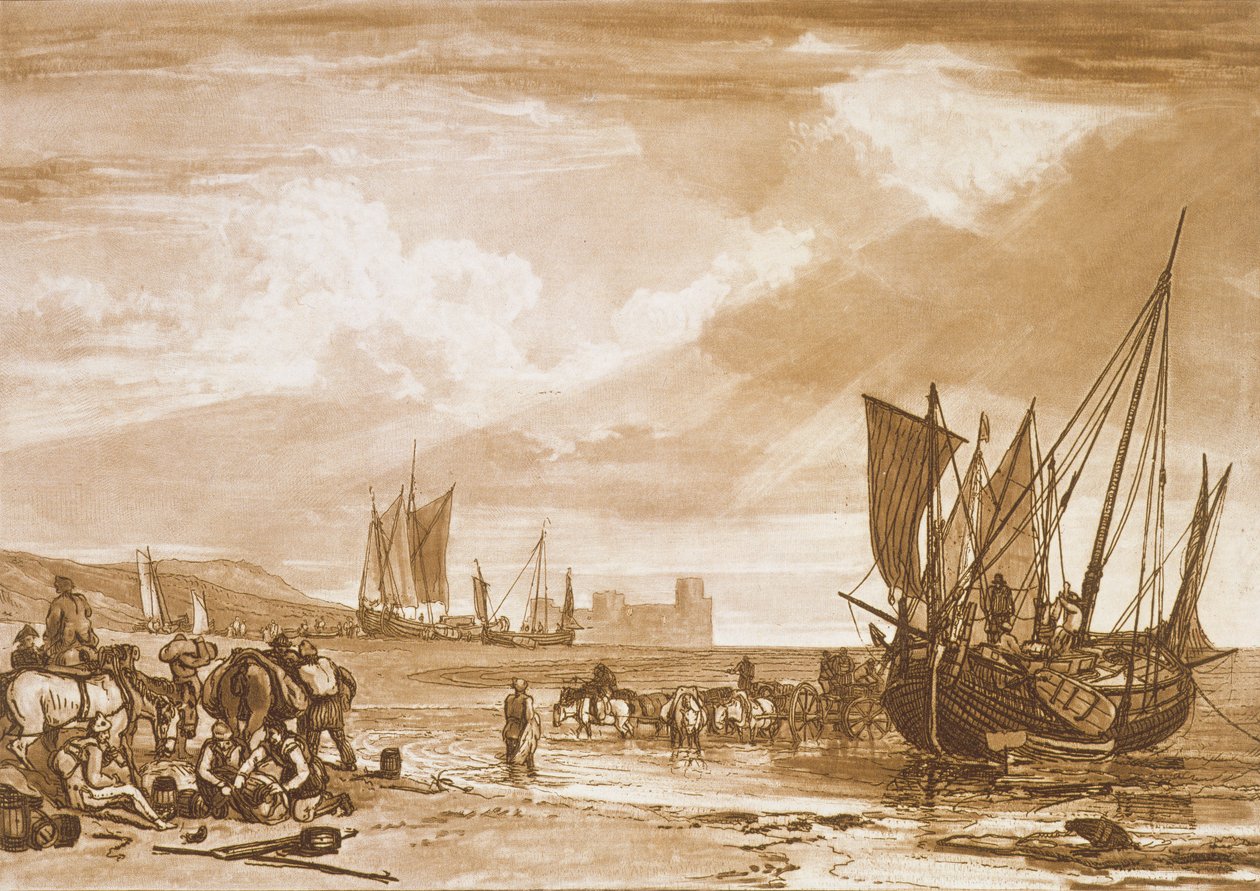 F.4.I Scene på den franske kysten, fra 