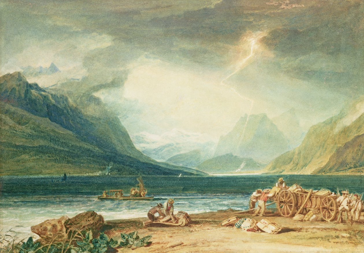 Thunsjøen av Joseph Mallord William Turner