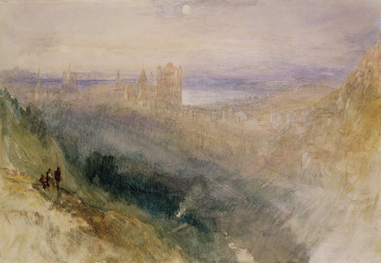 Lausanne, fra Le Signal av Joseph Mallord William Turner