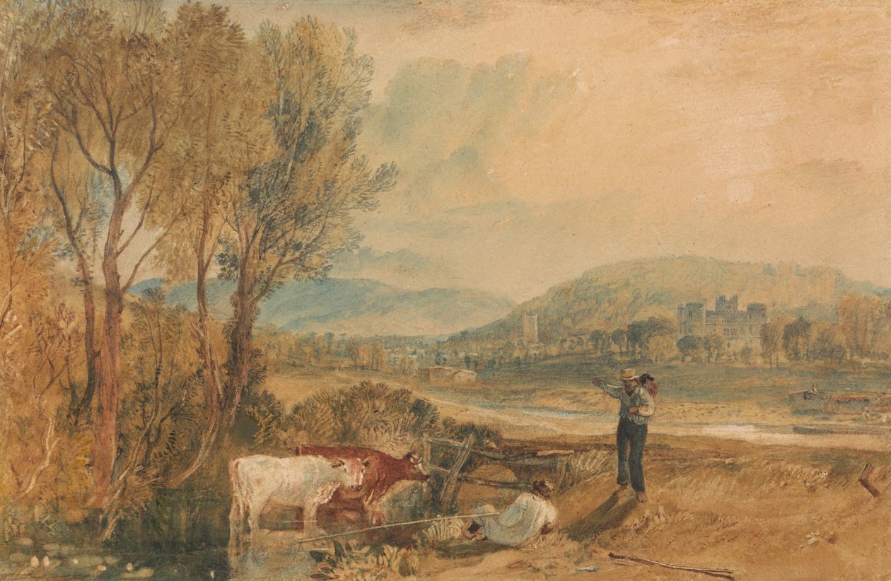 Lulworth Castle, Dorset av Joseph Mallord William Turner