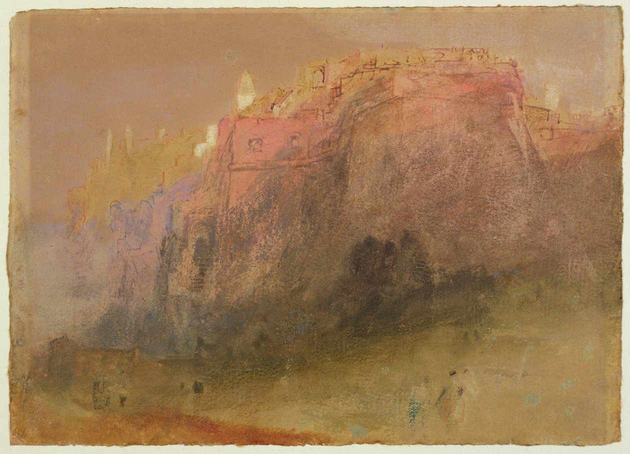 Luxembourg, ca. 1825 (toalett, gouache og penn på papir) av Joseph Mallord William Turner