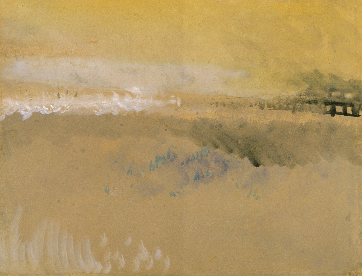 Margate (wc på buff-papir) av Joseph Mallord William Turner